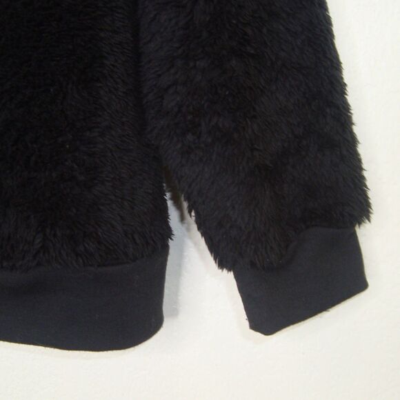 The Grinch Embroidered Black Plush Fleece Unisex Pullover - Picture 7 of 9